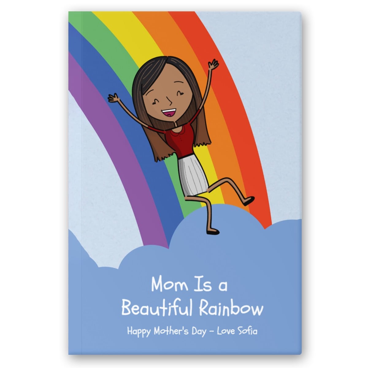 Personalized Book for Mom | Why I Love Mom Custom Mother's Day, Birthday Gift, Birthday From Child | Rainbow Mom