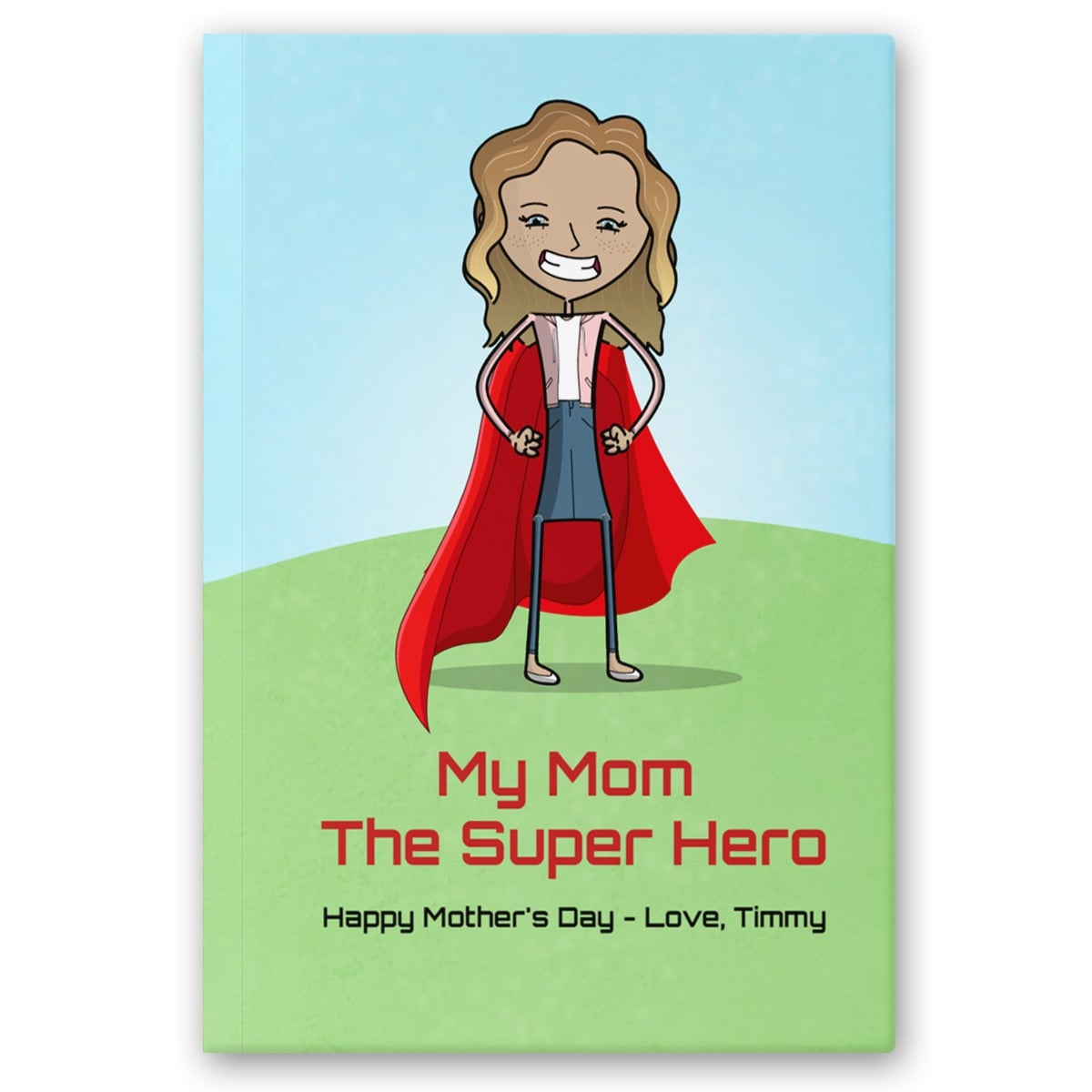Personalized Book for Mom | Why I Love Mom Custom Mother's Day, Birthday Gift, Birthday From Child | Super Mom
