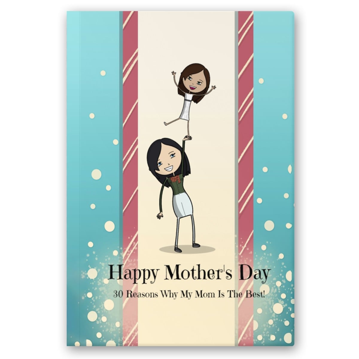 Personalized Book for Mom | Why I Love Mom Custom Mother's Day, Birthday Gift, Birthday From Child | Balancing Acrobat