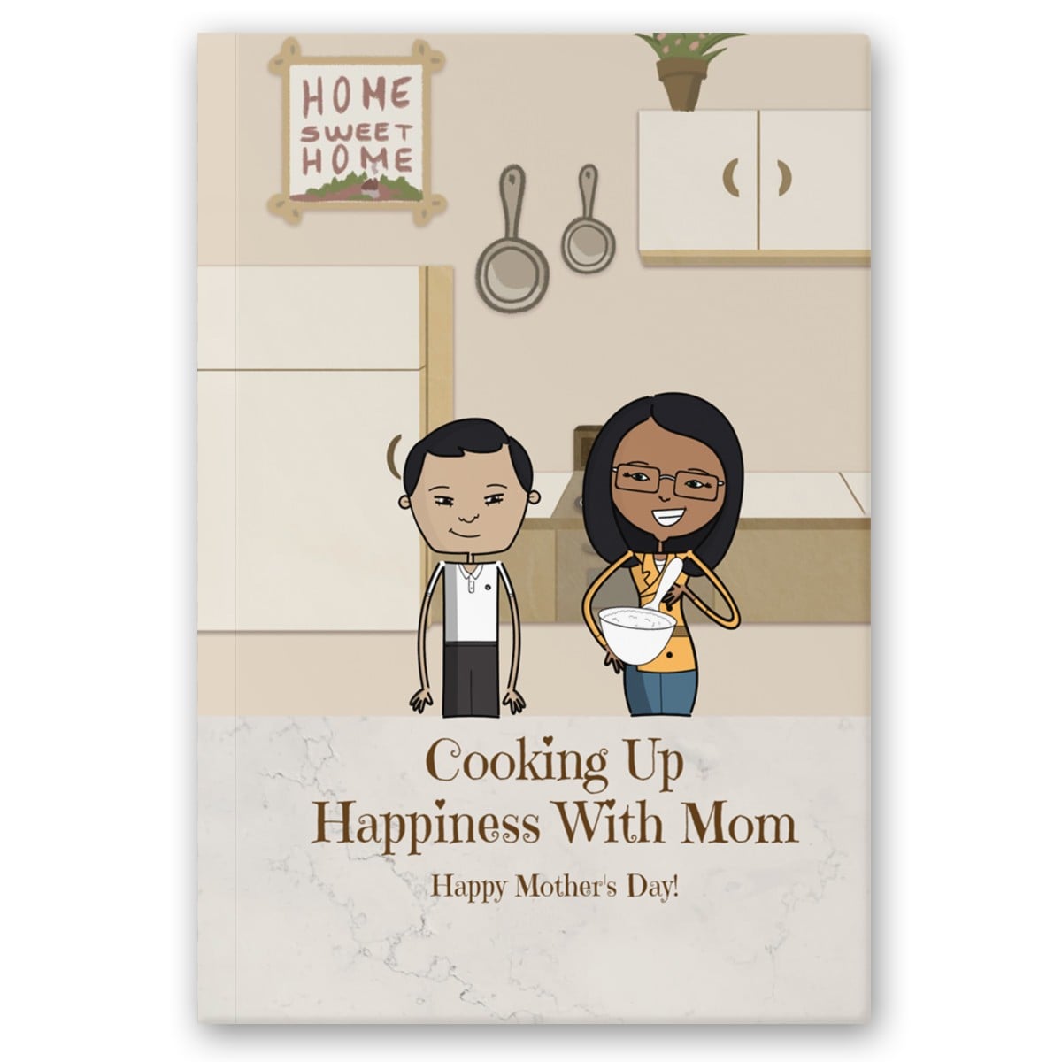 Personalized Book for Mom | Why I Love Mom Custom Mother's Day, Birthday Gift, Birthday From Adult Daughter/Son | Cooking with Mom