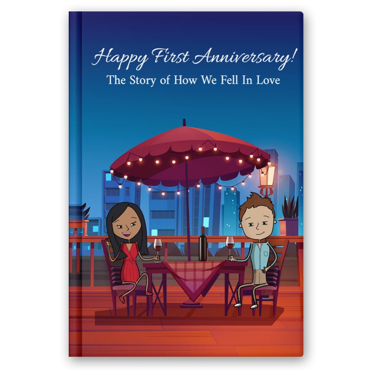 “Why I Love You” Personalized First Anniversary Love Book | Gift for First Paper Anniversary