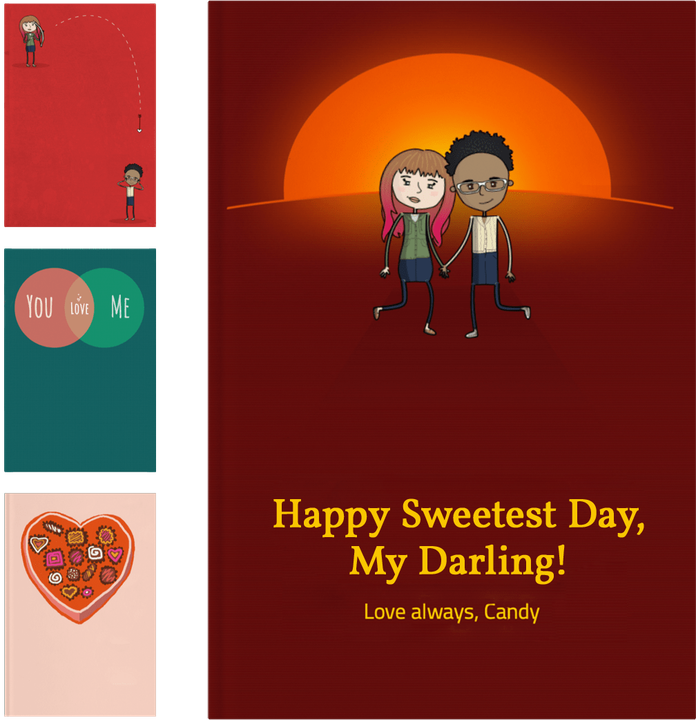 Select your own custom book cover