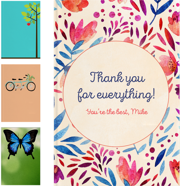 Select your own custom book cover