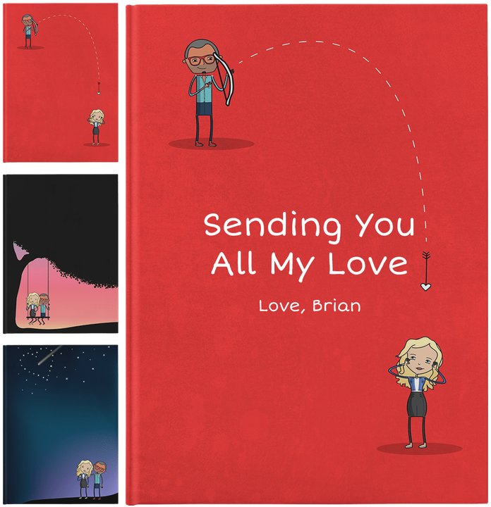 Select your own custom book cover