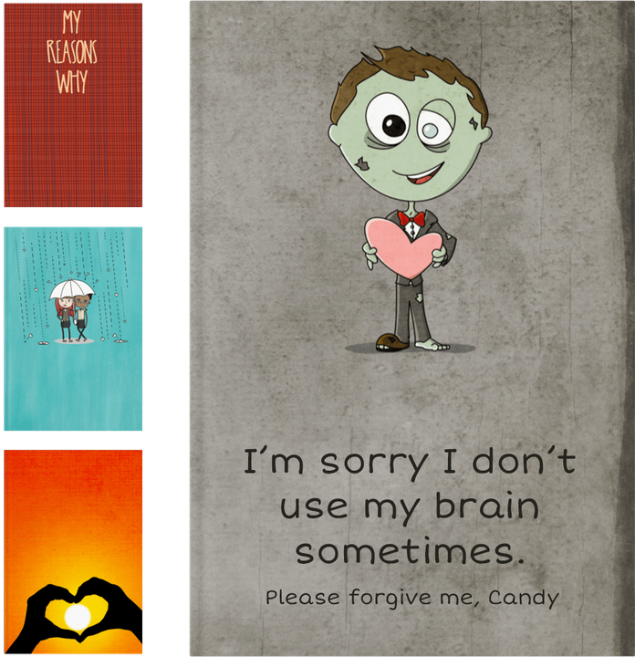 Select your own custom book cover