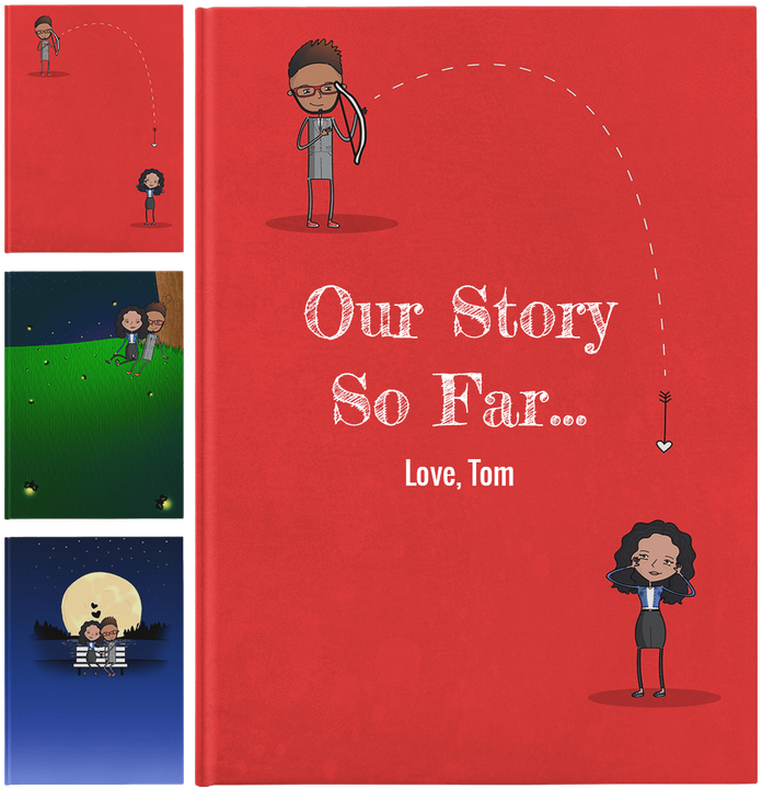 Select your own custom book cover